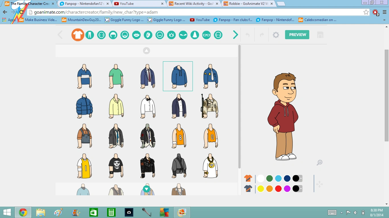 Image Character Creator.png GoAnimate V2 Wiki Fandom powered by Wikia