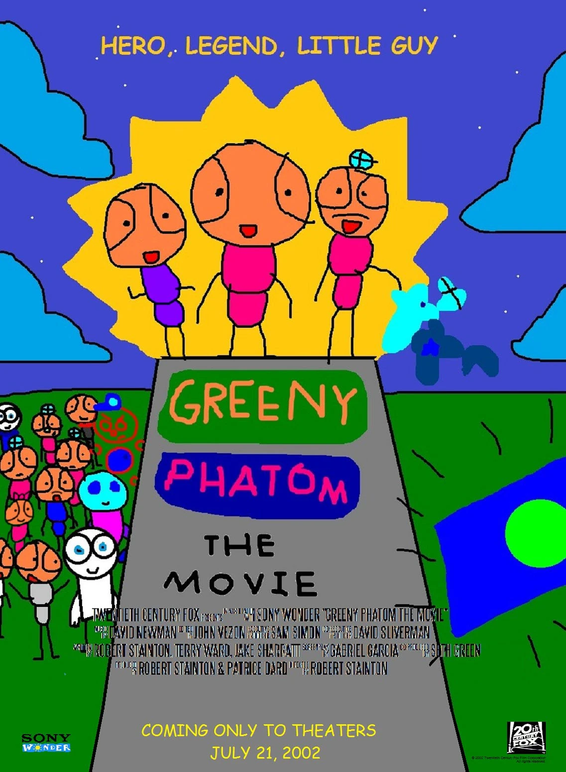 Greeny Phatom The Movie Credits
