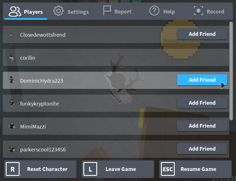 how send friend request in roblox
